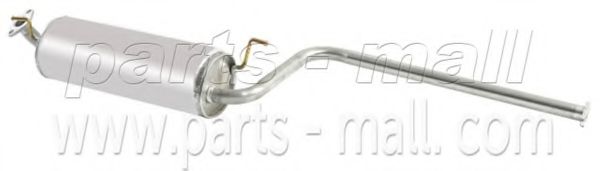 Средний глушитель выхлопных газов PARTS-MALL PYA-287