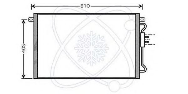 Конденсатор, кондиционер ELECTRO AUTO 30D0040