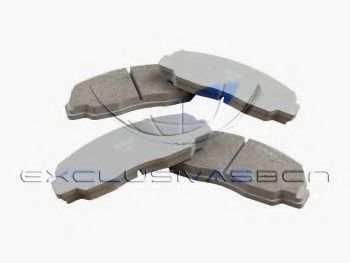 Комплект тормозных колодок, дисковый тормоз MDR MFP-2601