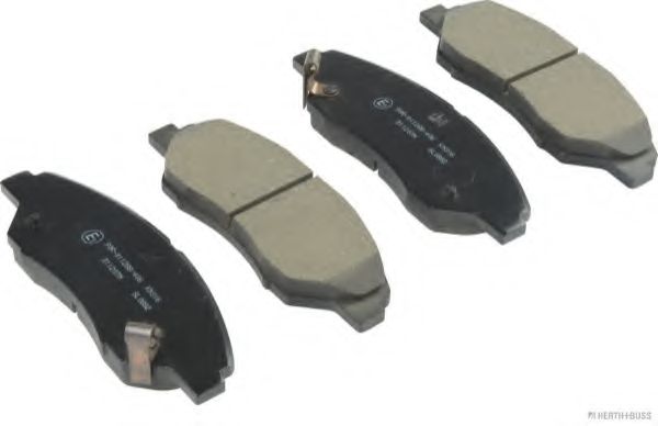 Комплект тормозных колодок, дисковый тормоз HERTH+BUSS JAKOPARTS J3600309