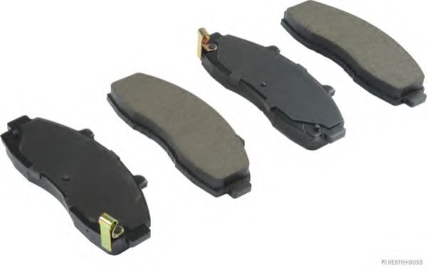 Комплект тормозных колодок, дисковый тормоз HERTH+BUSS JAKOPARTS J3600313