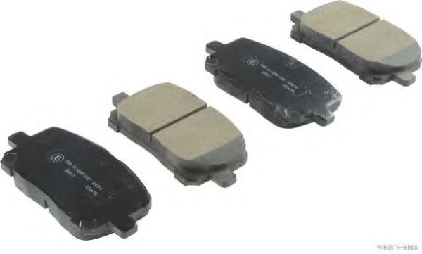 Комплект тормозных колодок, дисковый тормоз HERTH+BUSS JAKOPARTS J3602096