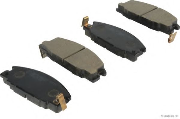 Комплект тормозных колодок, дисковый тормоз HERTH+BUSS JAKOPARTS J3609004