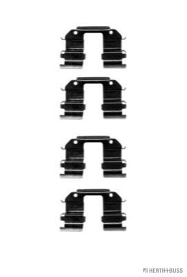 Комплектующие, колодки дискового тормоза HERTH+BUSS JAKOPARTS J3660900