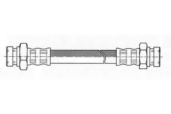 Тормозной шланг FERODO FHY2439