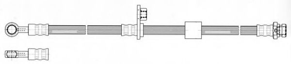 Тормозной шланг FERODO FHY3240