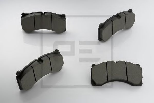 Комплект тормозных колодок, дисковый тормоз PE Automotive 29124