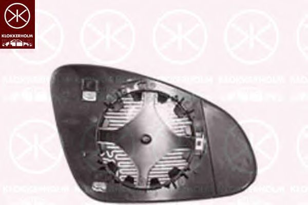 Зеркальное стекло, наружное зеркало KLOKKERHOLM 50531062