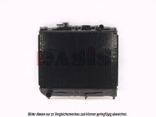 Радиатор, охлаждение двигателя AKS DASIS TO2026