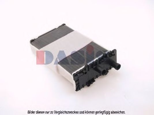 Теплообменник, отопление салона AKS DASIS VWA6239