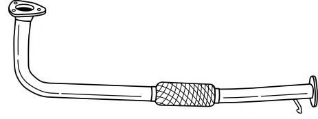 Труба выхлопного газа AKS DASIS SG73111