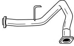Труба выхлопного газа AKS DASIS SG44201