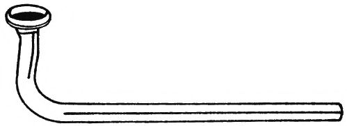 Труба выхлопного газа AKS DASIS SG60110