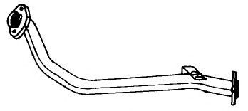 Труба выхлопного газа AKS DASIS SG50187