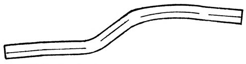 Труба выхлопного газа AKS DASIS SG45510