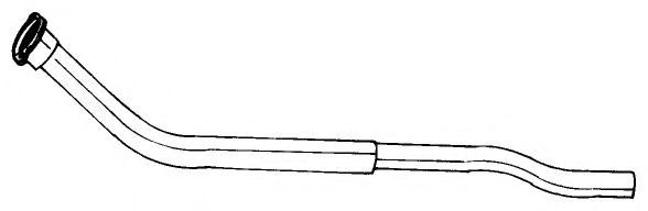 Труба выхлопного газа AKS DASIS SG45144