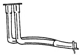 Труба выхлопного газа AKS DASIS SG40116