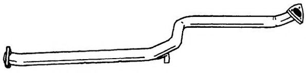 Труба выхлопного газа AKS DASIS SG16501