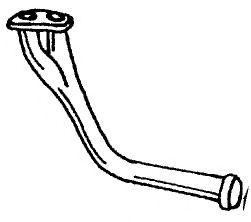 Труба выхлопного газа AKS DASIS SG12105