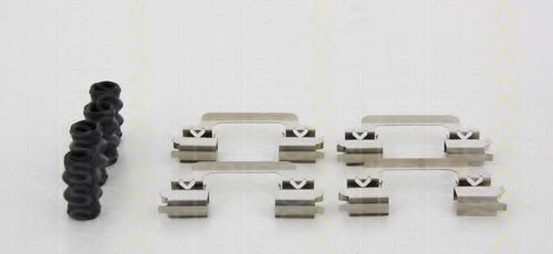 Комплектующие, колодки дискового тормоза TRISCAN 8105 171602