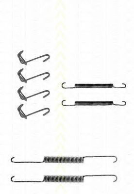 Комплектующие, тормозная колодка TRISCAN 8105 242346