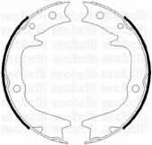Комплект тормозных колодок, стояночная тормозная система METELLI 53-0265