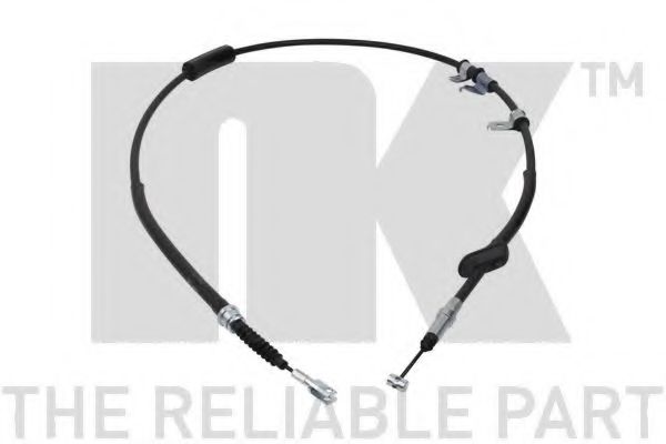Трос, стояночная тормозная система NK 904028