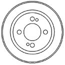 Тормозной барабан MAPCO 35521