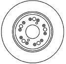 Тормозной диск MAPCO 45563