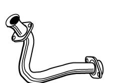 Труба выхлопного газа FONOS 02719