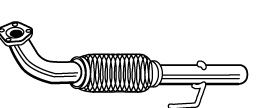 Труба выхлопного газа FONOS 10534