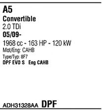 Система выпуска ОГ FONOS ADH31328AA