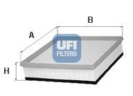 Воздушный фильтр UFI 30.290.00