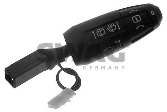 Переключатель стеклоочистителя; Выключатель на колонке рулевого управления SWAG 40 94 0470