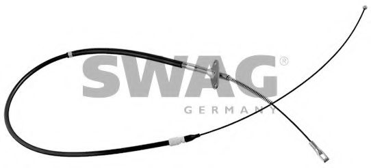 Трос, стояночная тормозная система SWAG 99 90 9499