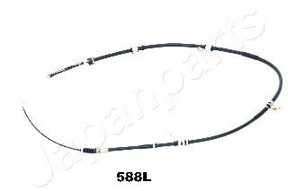 Трос, стояночная тормозная система JAPANPARTS BC-588L