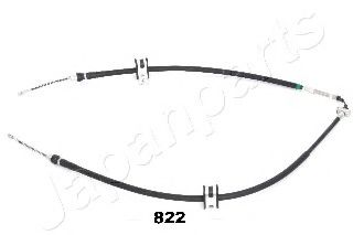 Трос, стояночная тормозная система JAPANPARTS BC-822