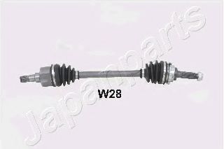 Приводной вал JAPANPARTS GI-W28