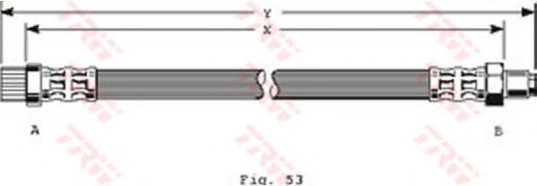 Тормозной шланг TRW PHB364