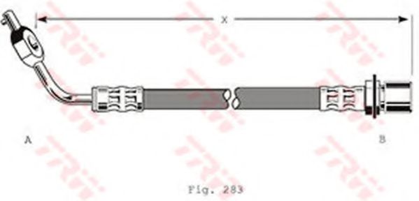 Тормозной шланг TRW PHD291