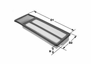 Воздушный фильтр CLEAN FILTERS MA3071