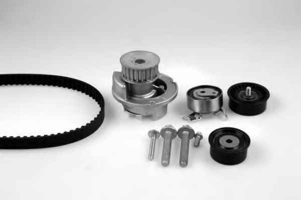 Водяной насос + комплект зубчатого ремня GK K980750B