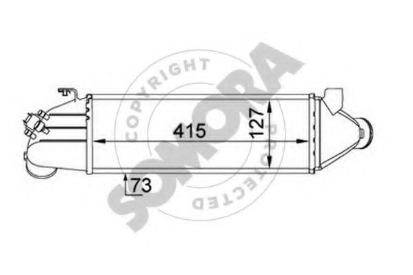 Интеркулер SOMORA 094445