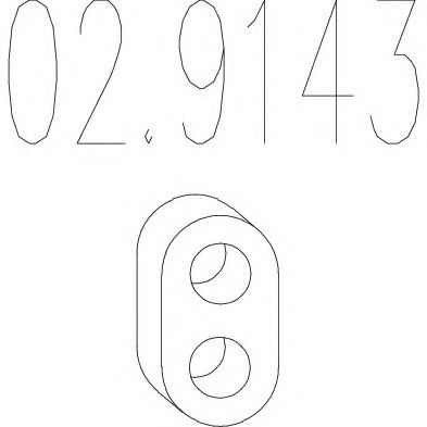 Буфер, глушитель MTS 02.9143