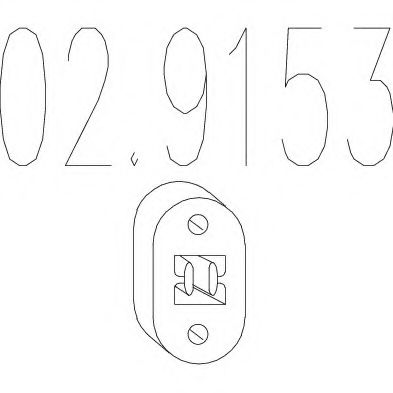 Прокладка, труба выхлопного газа MTS 02.9153