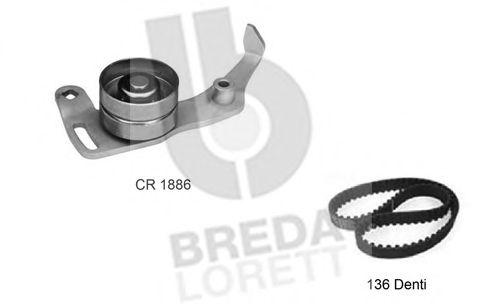 Комплект ремня ГРМ BREDA  LORETT KCD0229