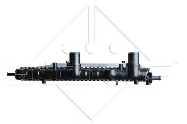 Радиатор, охлаждение двигателя NRF 53227