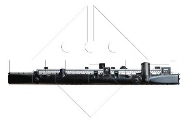 Радиатор, охлаждение двигателя NRF 53508