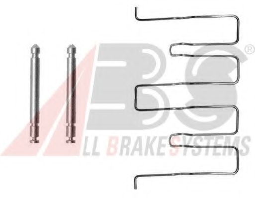 Комплектующие, колодки дискового тормоза A.B.S. 1112Q