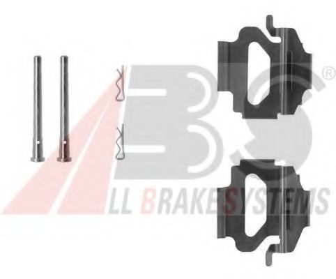 Комплектующие, колодки дискового тормоза A.B.S. 1140Q